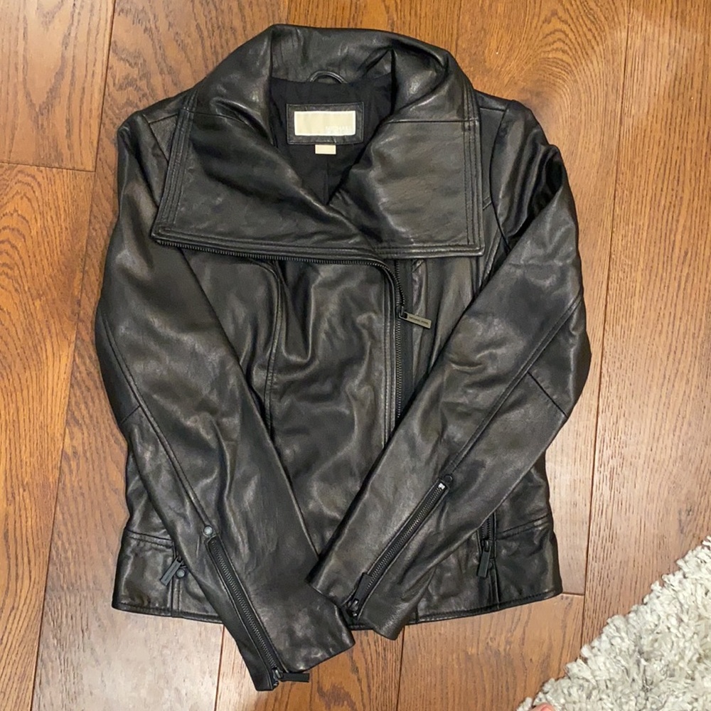 Michael Kors Leather Jacket